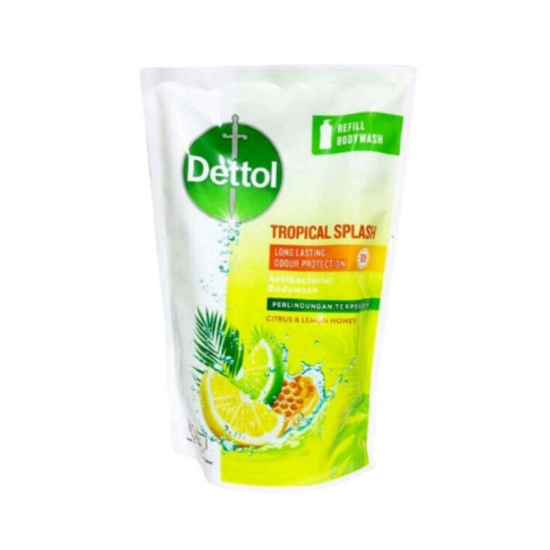 Jual Dettol Tropical Splash Bodywash Refill 410g Shopee Indonesia 0820