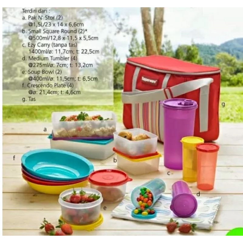 Family Day Out Tupperware
