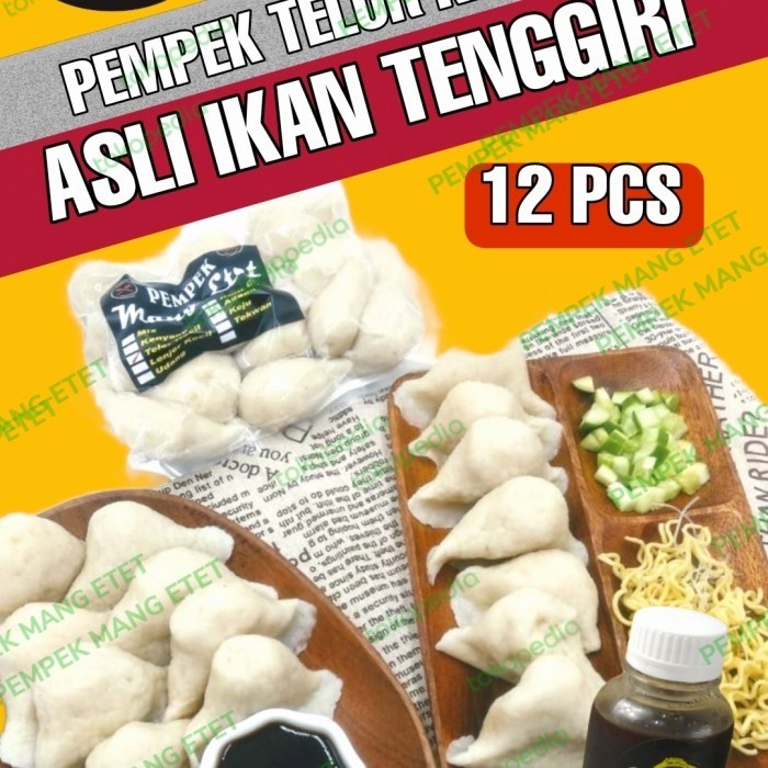 

PEMPEK PALEMBANG PEMPEK TELOR KECIL - BARU