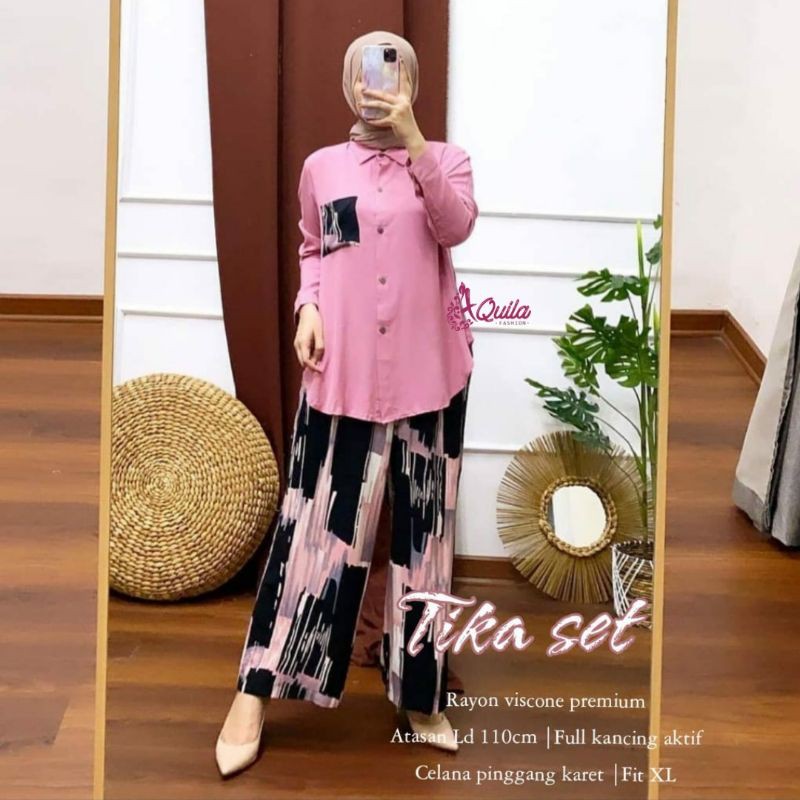 SETELAN WANITA TIKA SET