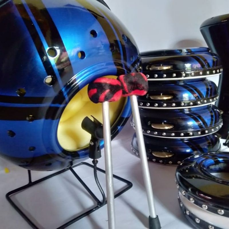 Paket Alat Rebana Hadroh Terbang Ginjring Tam Bass Keplak Calti Darbuka Banjari 1 Set Lengkap Jepara