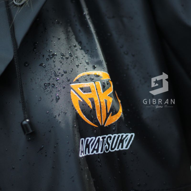 Jas Hujan Motor AKATSUKI Pria dan Wanita Bahan Tebal