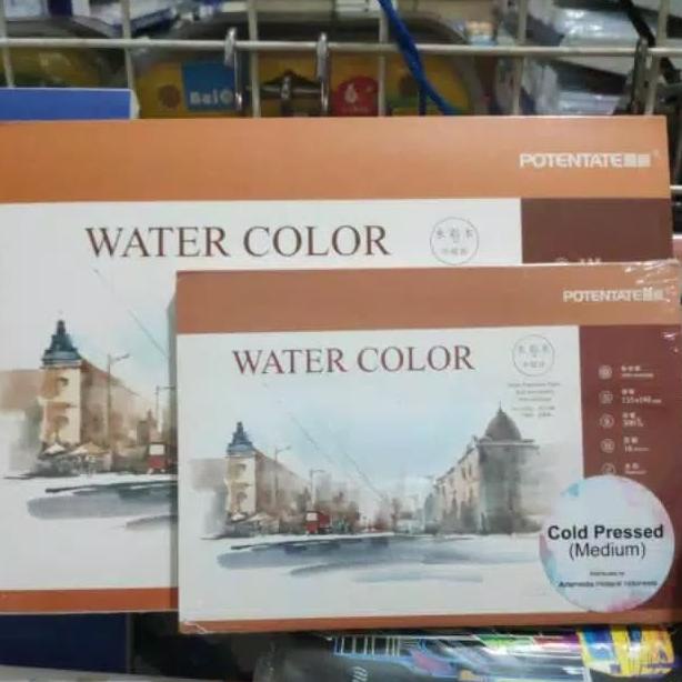 

Potentate Water Color Pad Cold Press (Medium Surface) 135X195Mm