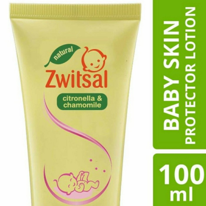ZWITSAL Baby Skin Protector Lotion 100ml Lotion Bayi Anti Nyamuk