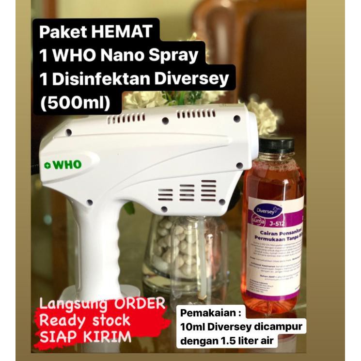 WHO Nano Spray (Disinfectan Machine)
