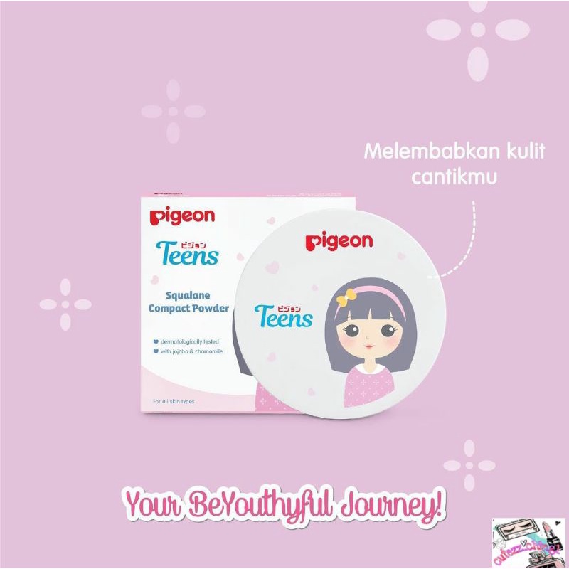 ☃Cutezz_Ching1☃Pigeon Teens Squalane Compact Powder