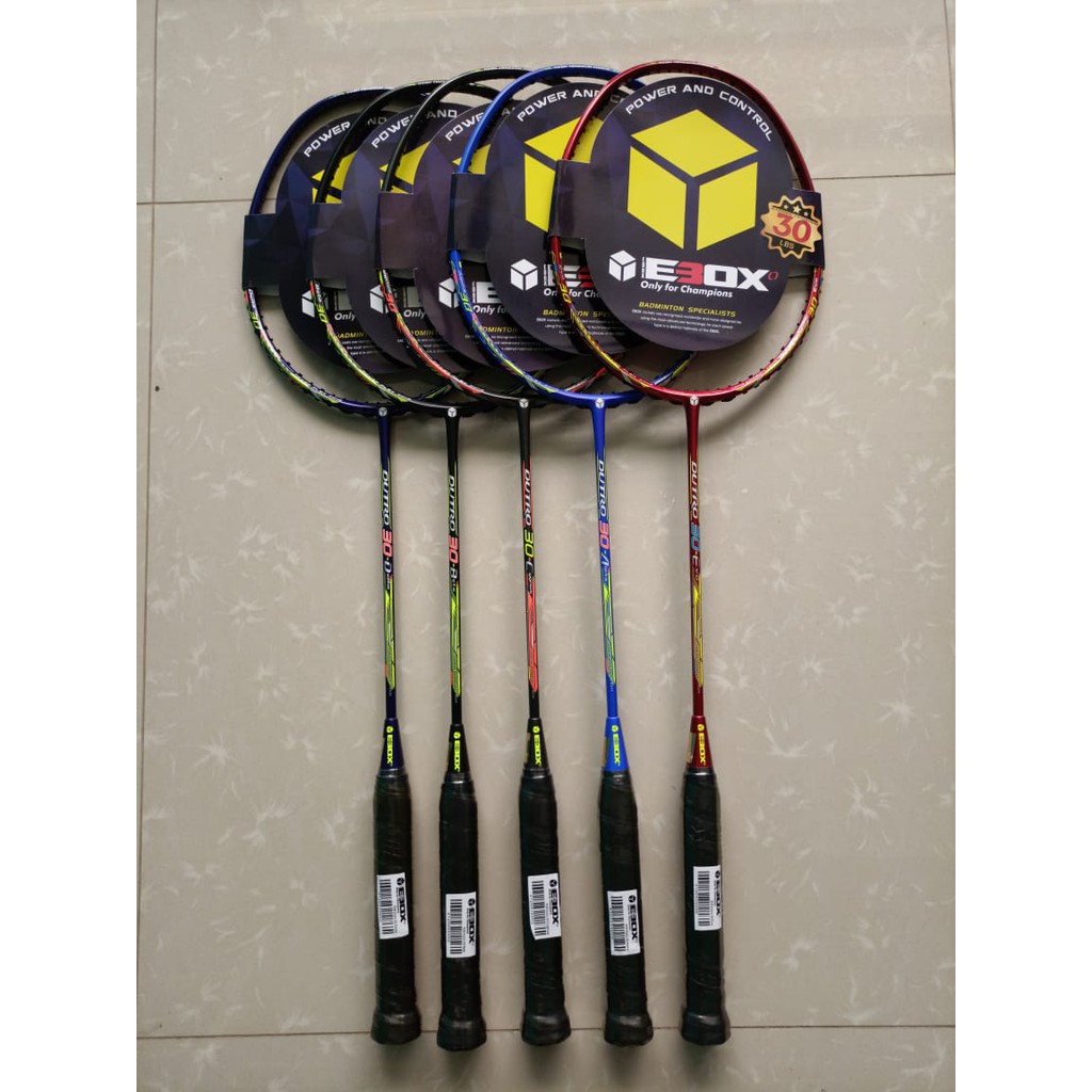 Raket ebox dutro 30 original/ raket bulutangkis/ raket badminton