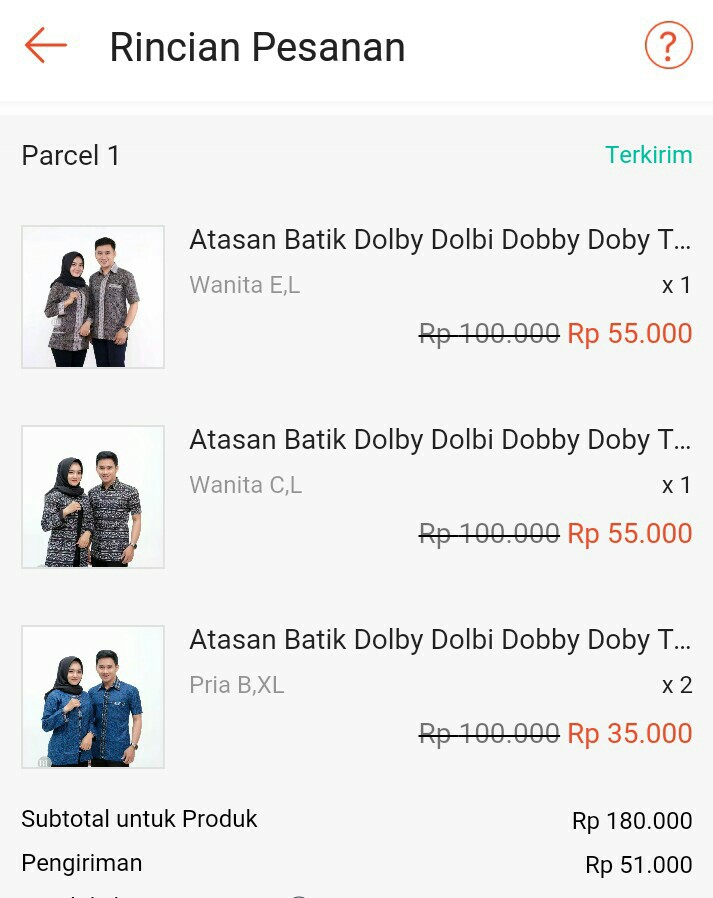 Atasan Batik Dolby Dolbi Dobby Doby Tenun Sutra Tulis Halus Katun Atbm Baron ,sarombit Atasan