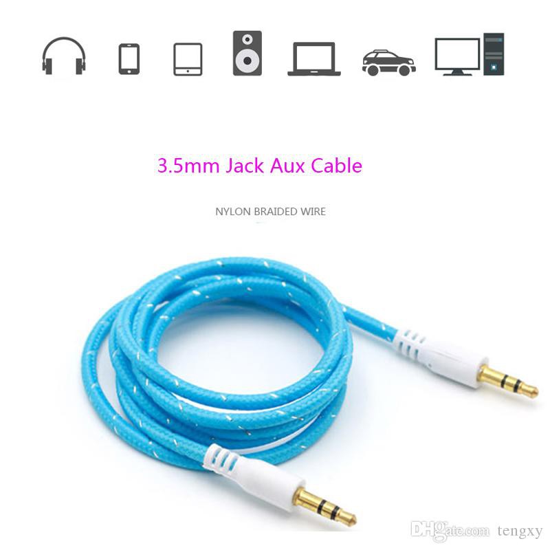 Kabel Audio Jack 3.5 Panjang 1m Kabel Aux 1 Meter MP3 Headset Speaker