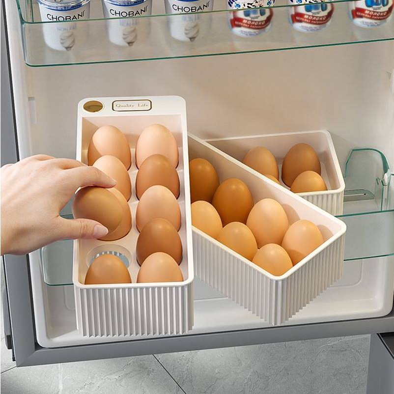 Tempat Penyimpanan Telur Kotak Simpan Telur Rak Telur / Egg Storage Box