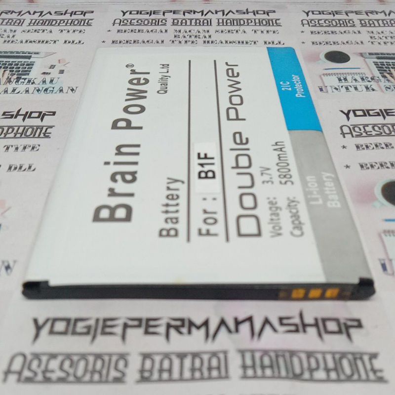 BATRE BATERAI BATTERY BRANDCODE B1F BRAND CODE BRANCODE B1F KT40 KT 40 BRAIN DOUBLE POWER (5800 mah)