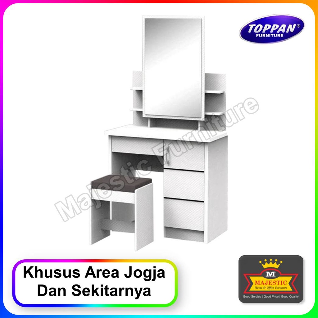 Jual Meja Rias Sliding - Toppan MRS 59.02 Indonesia|Shopee Indonesia