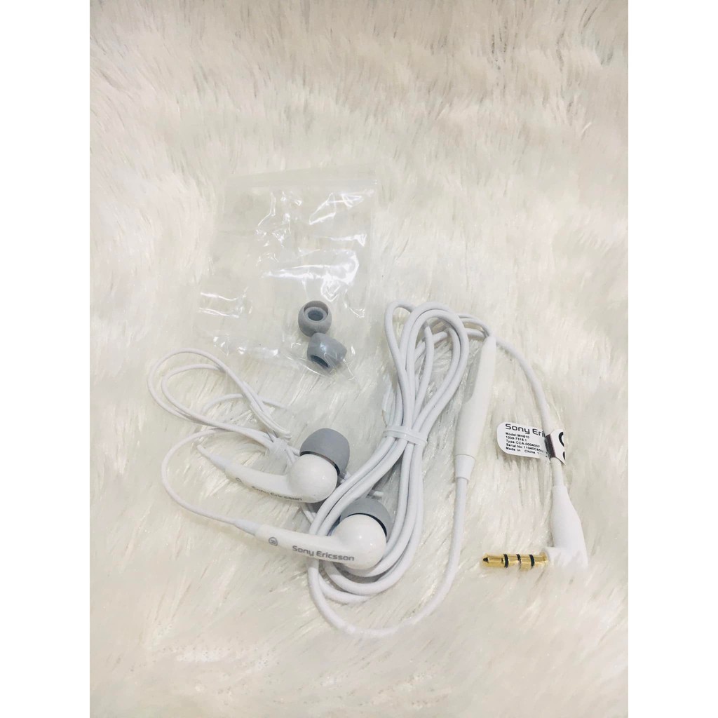 Headset Sony Ericsson Xperia Classic Mh610 Stereo original warna putih