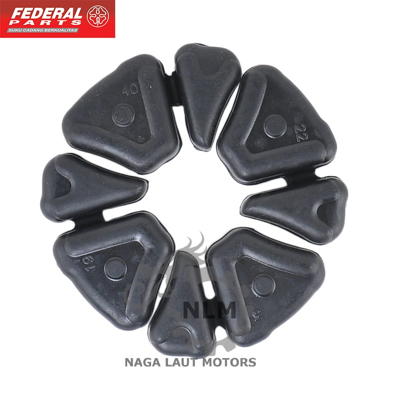 FEDERAL Karet Tromol Karisma / Supra X 125