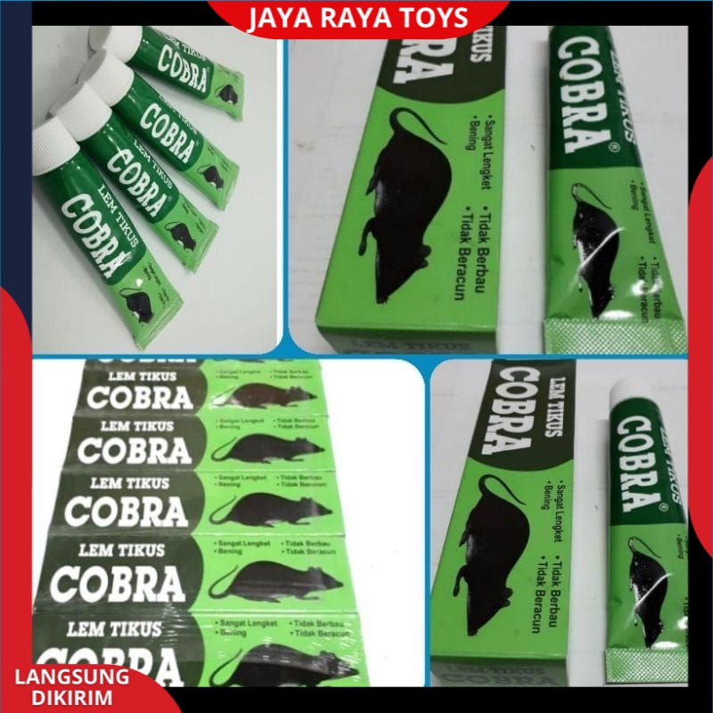 Lem Tikus / Jebakan Tikus / Cobra / Lem Tikus Cobra Super Lengket Ampuh &amp; Berkualitas Bisa Cod