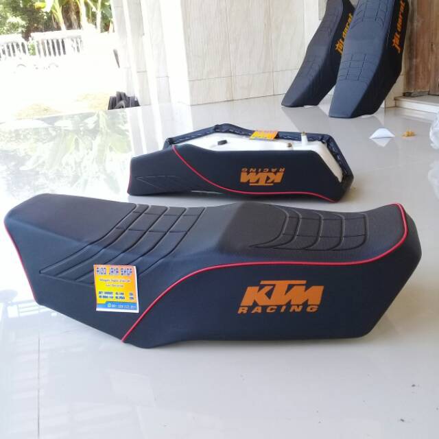 JOK RX KING KTM LIS MERAH-jok king ktm racing-jok rx king ktm merah