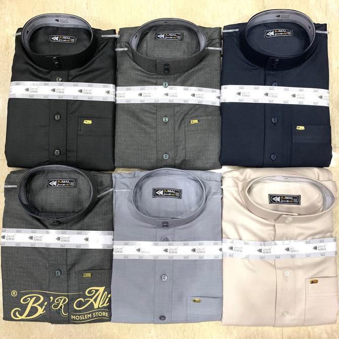 Jubah Ajmal Woll Non Manset Size Dewasa