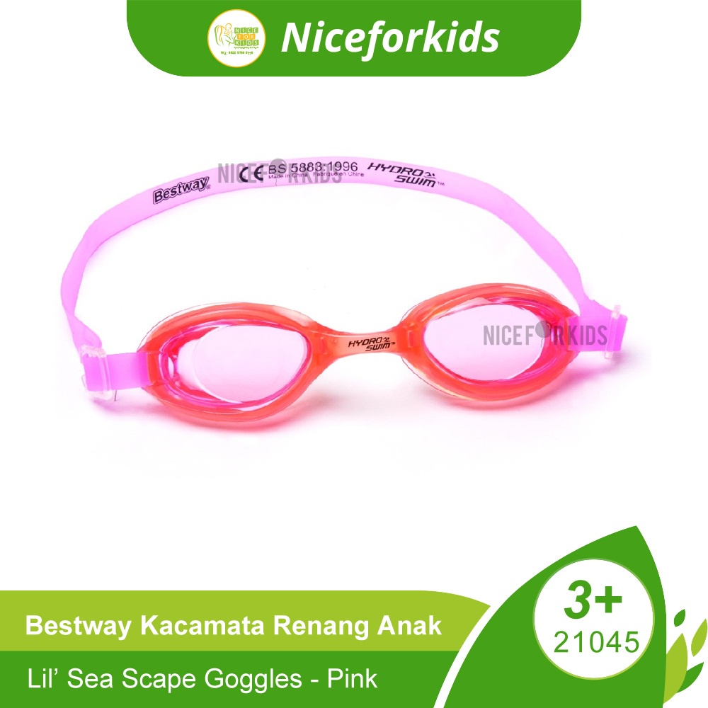 Bestway 21002 / 21045 / 21062 Kacamata Renang Anak Usia 3+