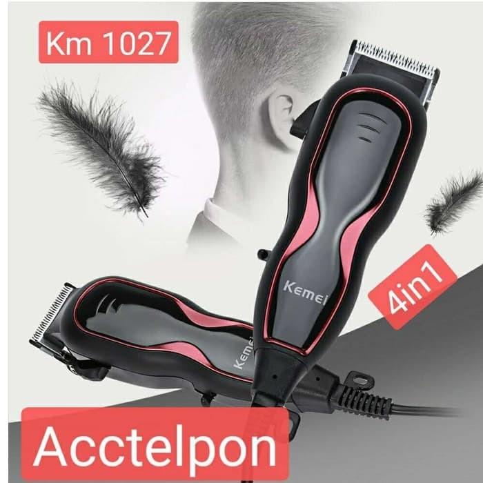 Naya / Mesin Alat Cukur Rambut Kemei Km-1027 Electrik Hair Clipper