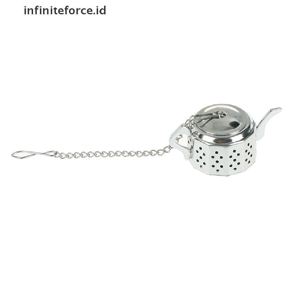 Saringan Infuser Daun Teh Herbal Bahan Stainless Steel