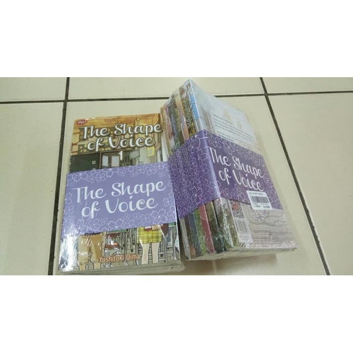 LIMITED EDITION  Komik Paket : The Shape of Voice vol 1-7 yoshitoki oima