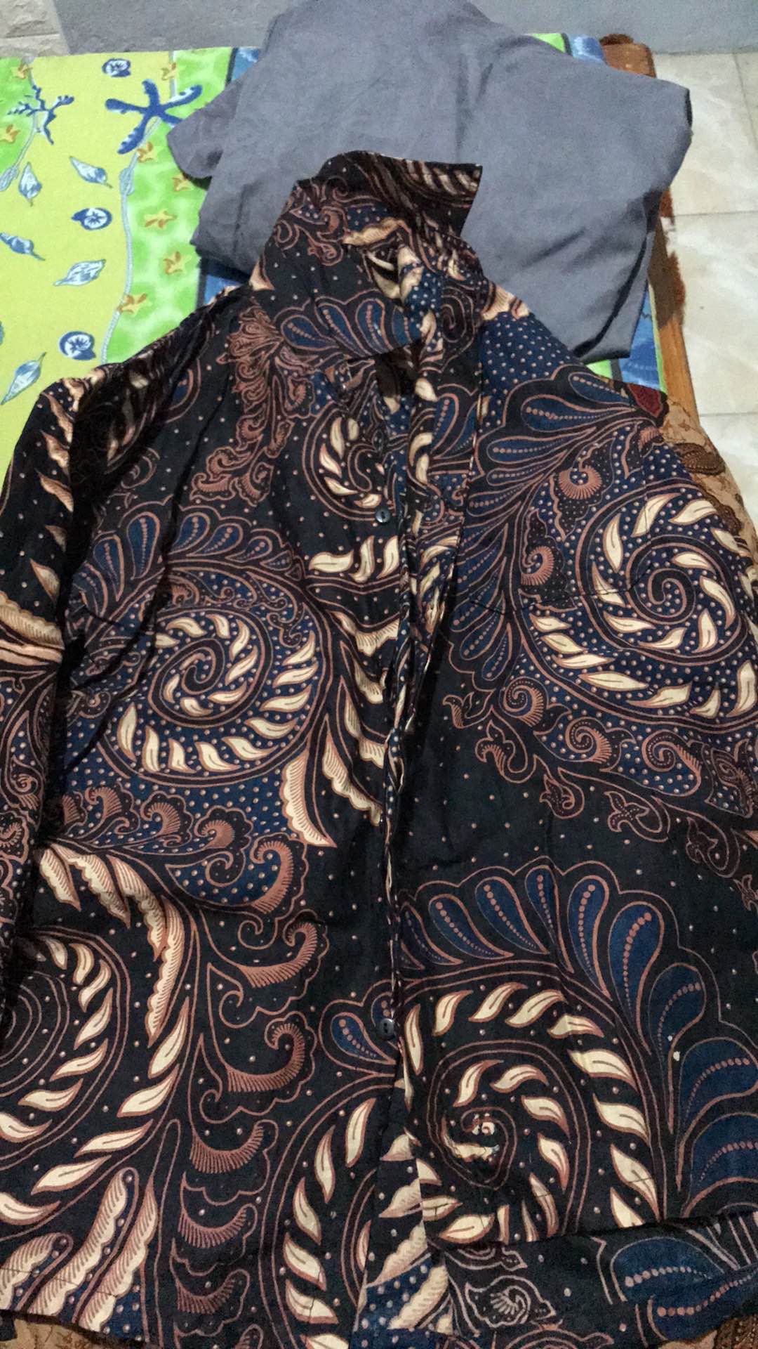Kemeja Batik Pra Lengan Panjang Batik Seno Rilis