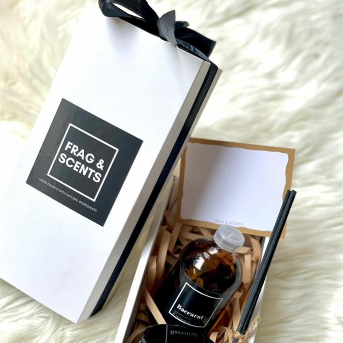 

Best Product!!! Gift Box Scented Candle Reed Diffuser Hampers Kado Ultah Kado Nikah - Paling Dicari