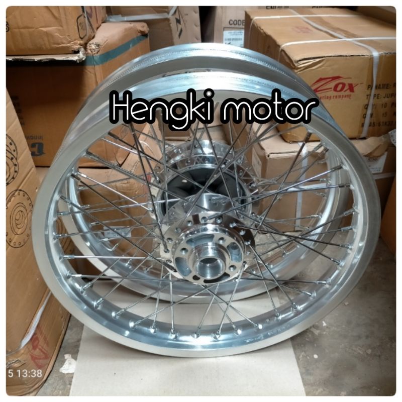 velg rx king ring v Rossi ring 18 silver UK 160/185