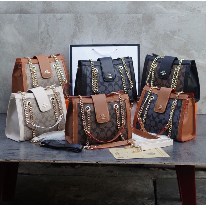 Preloved - tas selempang coach