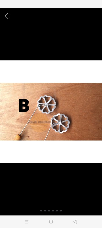 Cetakan Kembang Goyang Aluminium Cor Kecil Besar By Jogja Barokah Loyang