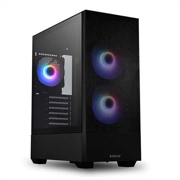 Case LIAN-LI LANCOOL 205 MESH BLACK ARGB | ATX Mid Tower | 3X ARGB Fan