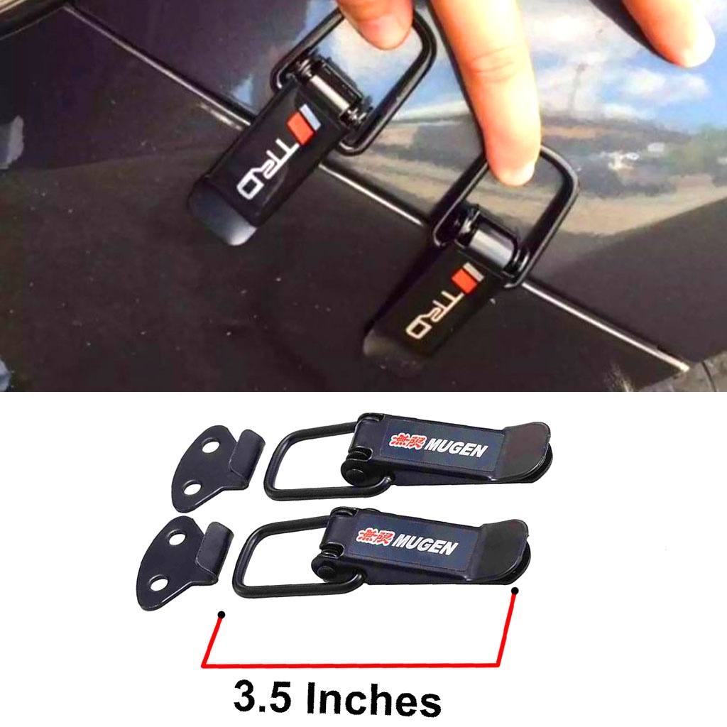 Klip Bumper Jdm Large Size Universal Clip Bumper Quick Release Rilis Cepat Sepasang 2PCS - Klip Variasi Mobil Klip Bumper Variasi Clip Bumper Universal Bumper Copot Variasi Clip Bumper Racing Variasi Kancing Bemper Pengait Klem Body Mobil