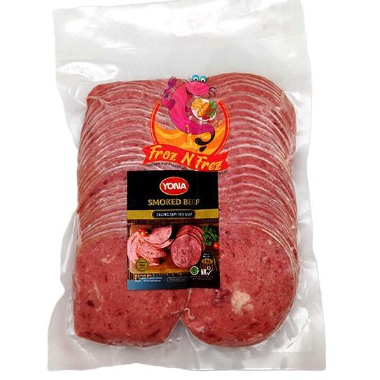 

Yona Smoked Beef 1000 Gram Muezhahalifah