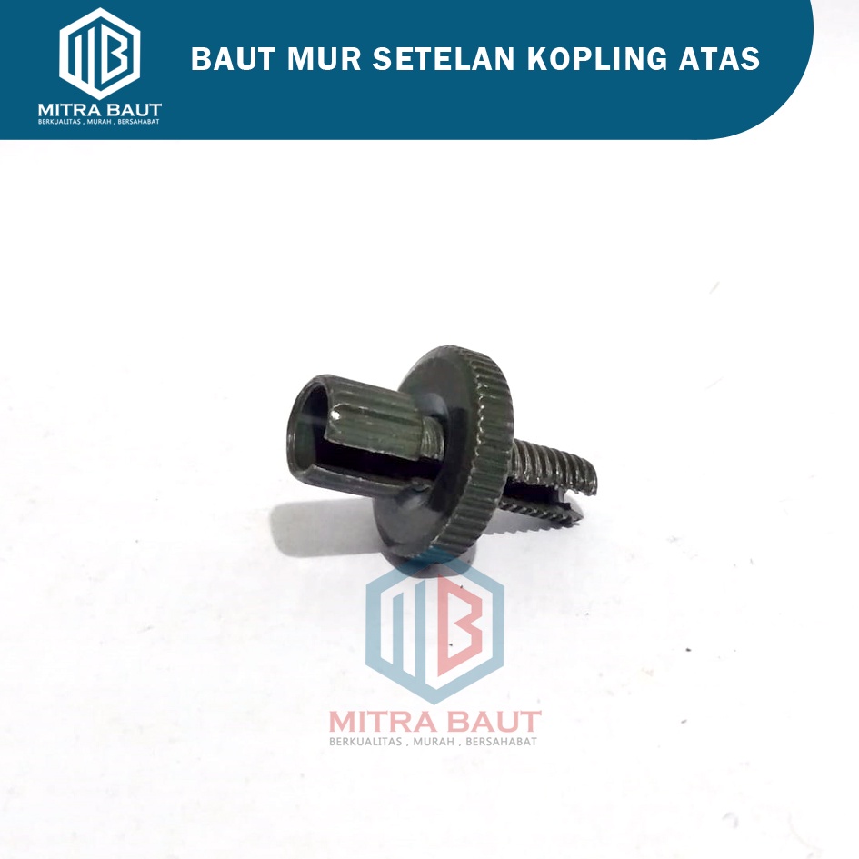 Baut Setelan Kopling Atas/Baut Mur Stelan Kopling