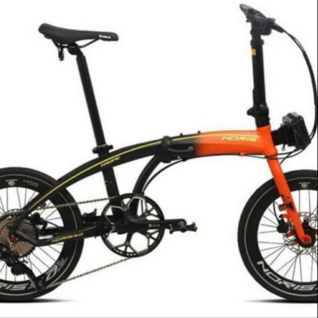 Sepeda lipat pacific 20" Noris 5.0 10 speed