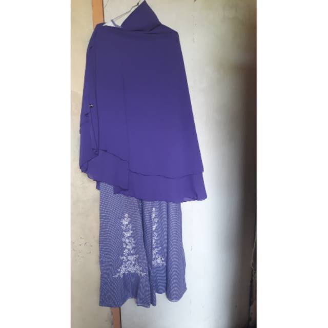 Preloved Gamis syari  set