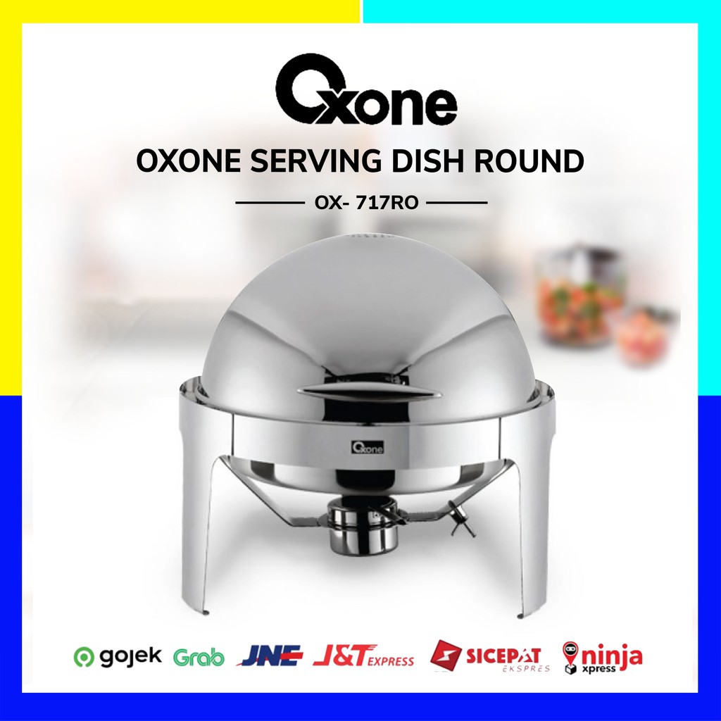 Oxone OX-717RO Round Roll Top Chafer Horeca Series