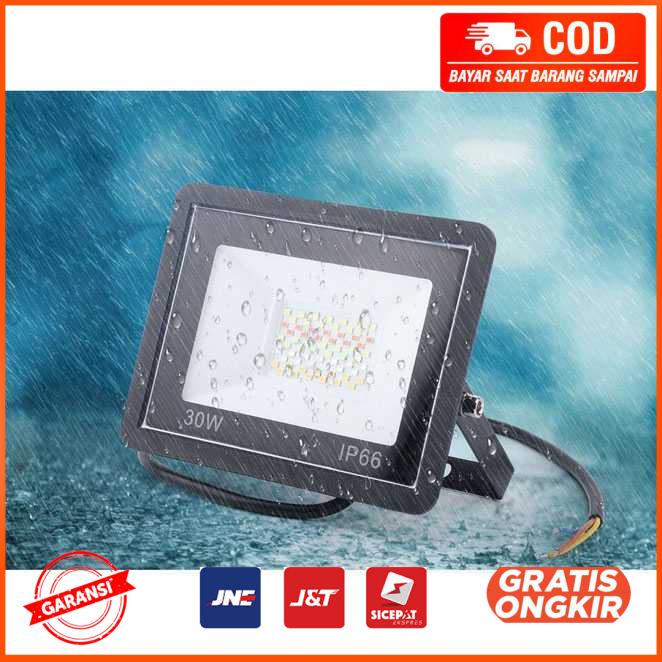 Lampu Sorot LED Flood Light WiFi 50W RGB
