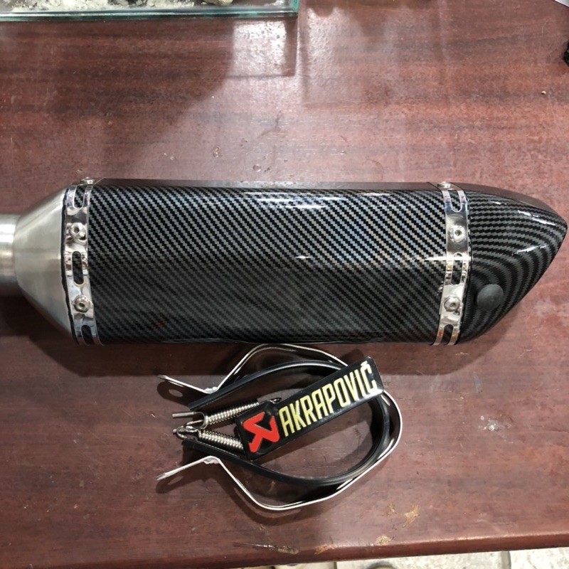 KNALPOT AKRAPOVIC IMPORT CARBON