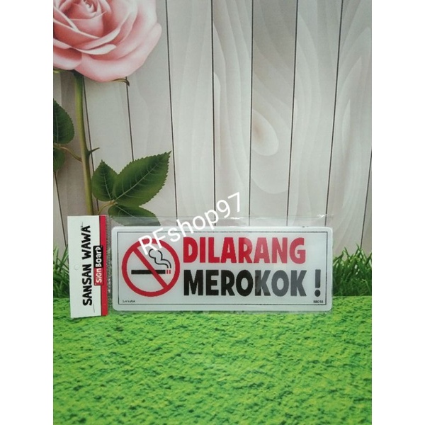 

DILARANG MEROKOK AKRILIK SIGN BOARD MURAH TEBAL BERKUALITAS