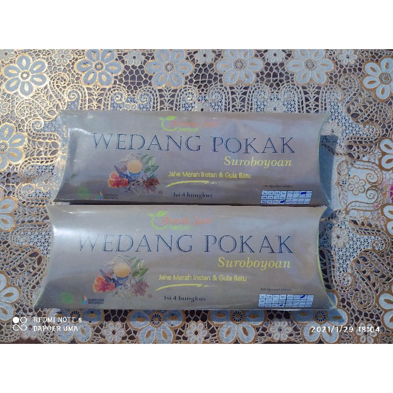 

Wedang Pokak "Anom Sari Herbal" - Kardus Komplit