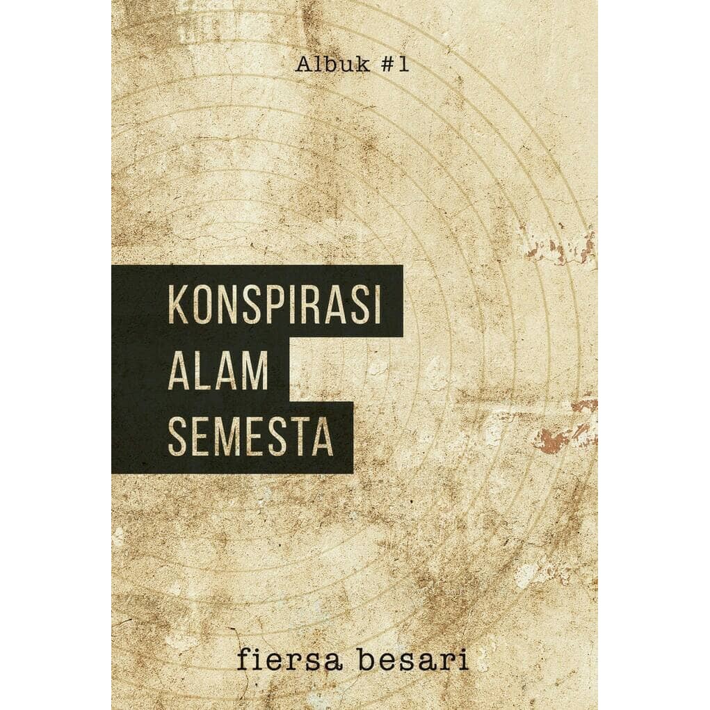Novel Konspirasi Alam Semesta Original
