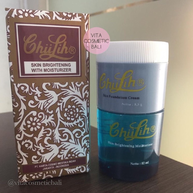 Chiilih Skin Brightening With Moisturizer Cream Pelembab chilih