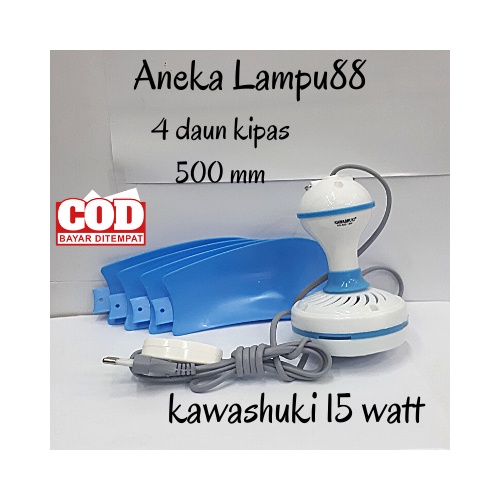 kipas angin gantung myvo / kipas gantung15w - heli fan kipas15 watt kipas angin gantung