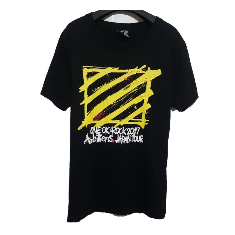 tee shirt kaos one ok rock tour 2017 second