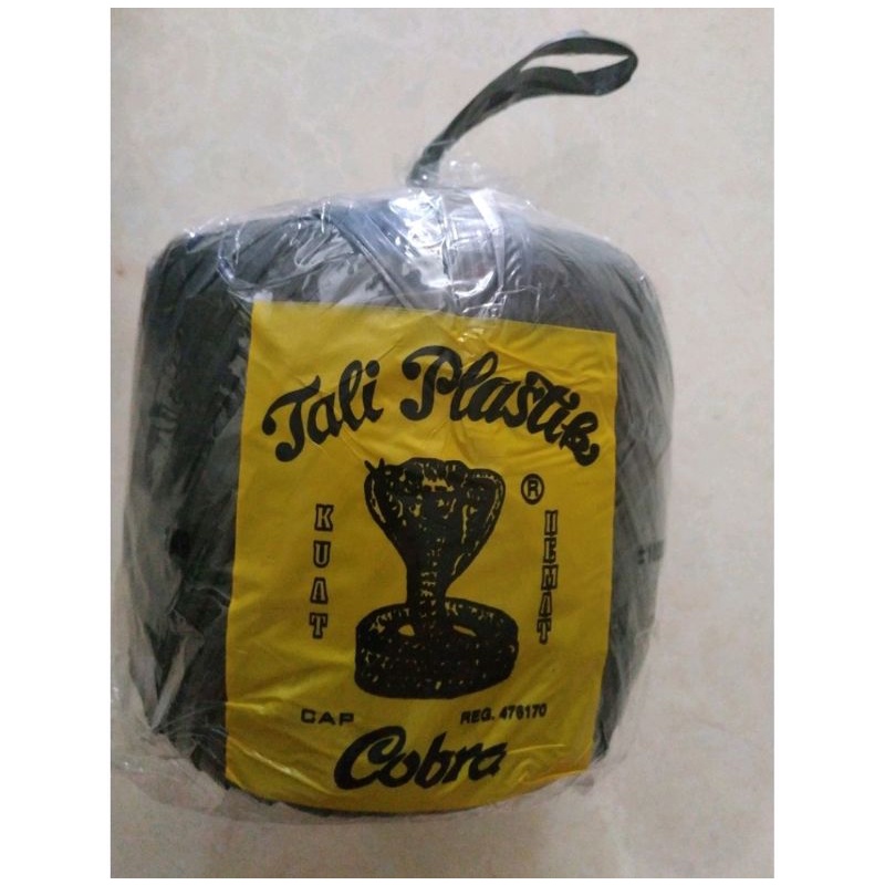 

Tali Rafia Hitam Merek Cobra 1 kg