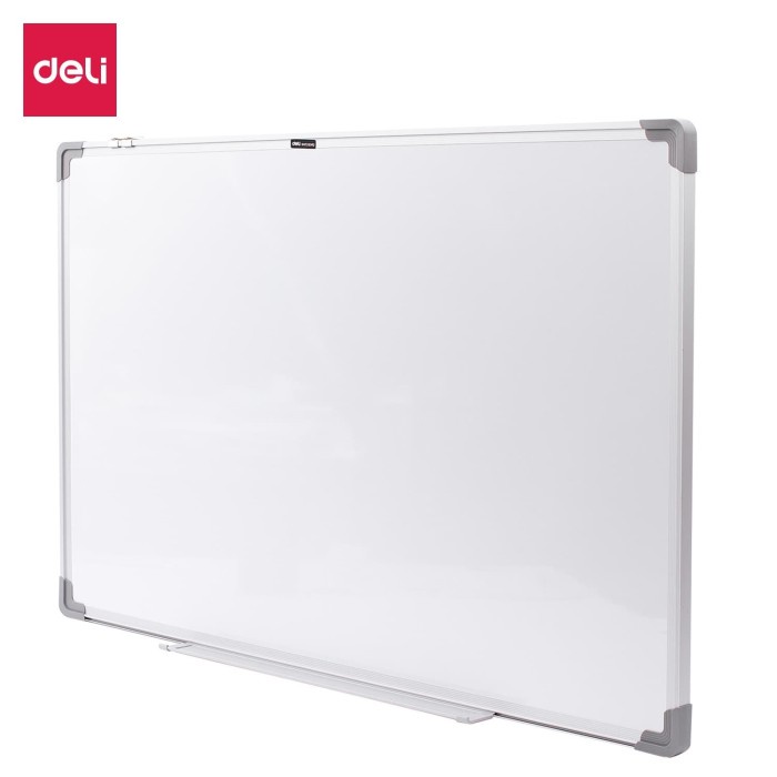 

(BISA COD) Deli Whiteboard Papan Tulis Putih 600×900mm 24IN×36IN E39033A