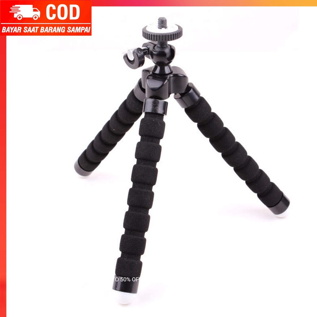 (100% BARANG ORI) COOLJIER Mini Tripod Octopus for Action Camera - XTK75