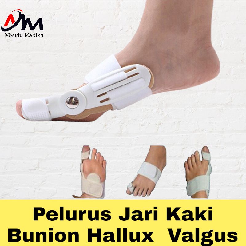 Alat Korektor  Pelurus Jari Kaki Hallux Valgus  Bunion  Hallux Valgus