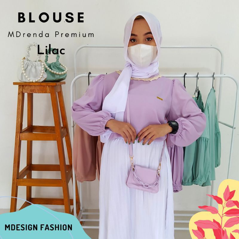 BLOUSE premium MDrenda ala Imas fahriaty